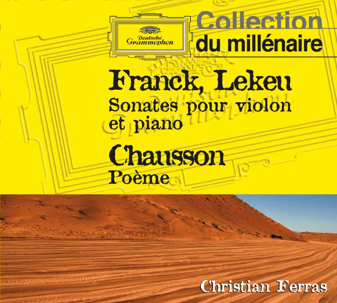 Franck, Lekeu, Chausson : Sonates pour Violon et Piano cd