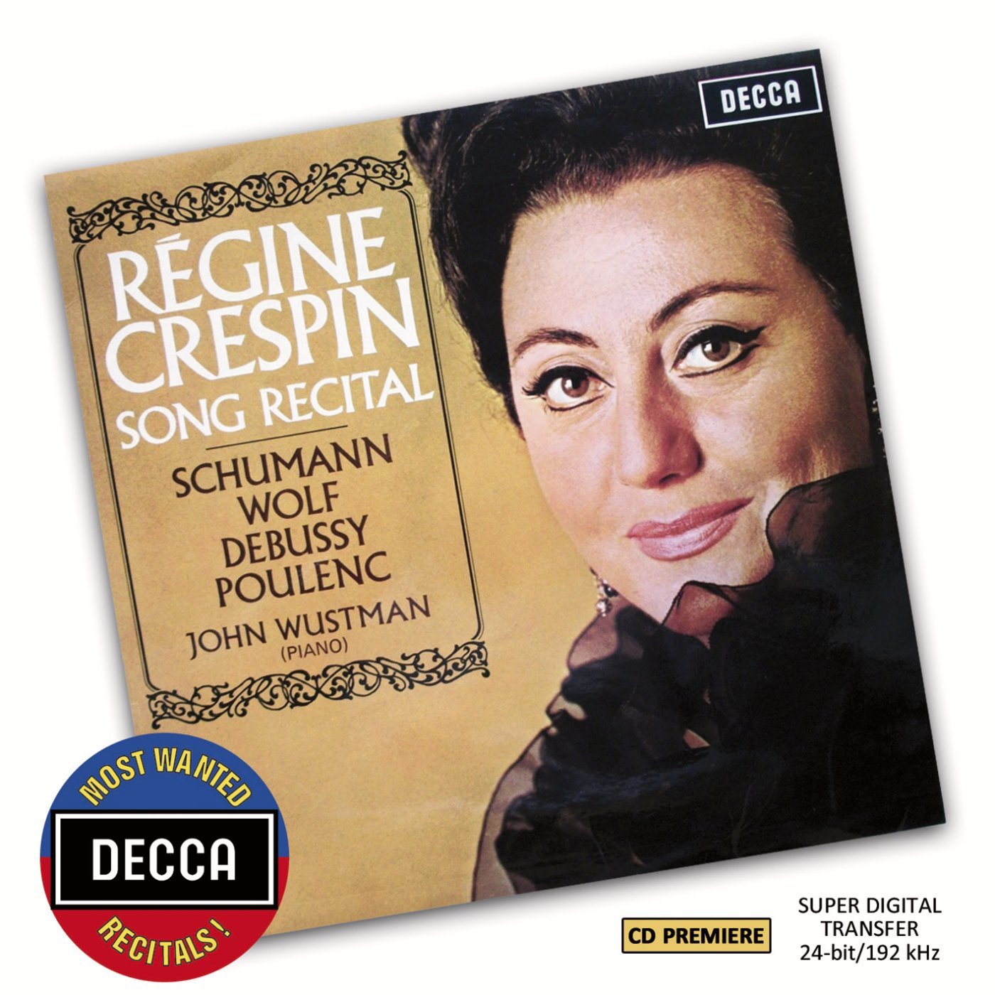 Régine Crespin - Song Recital (Decca Most Wanted Recitals) cd
