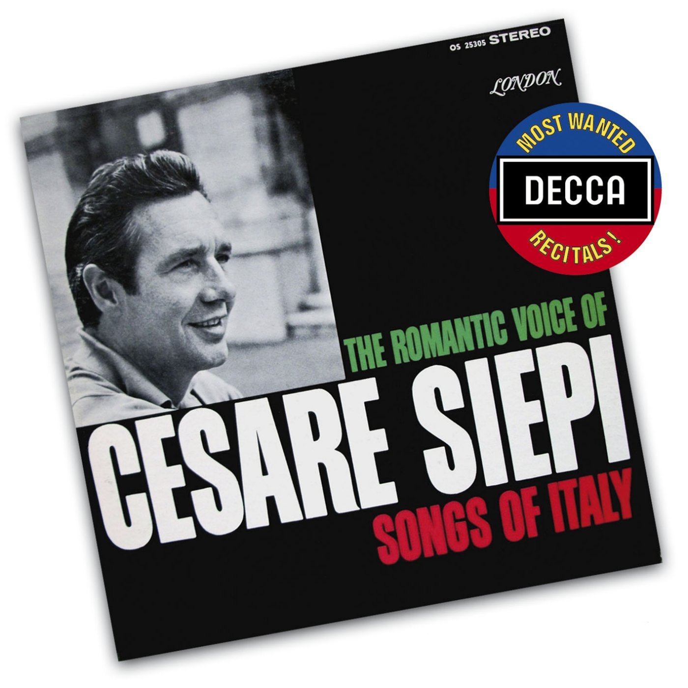 Cesare Siepi: Lieder aus Italien (Dmwr) Classical