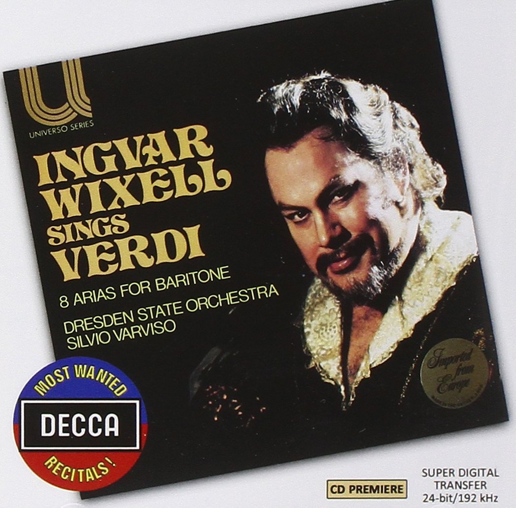 Ingvar Wixell Sings Verdi (Dmwr) Classical