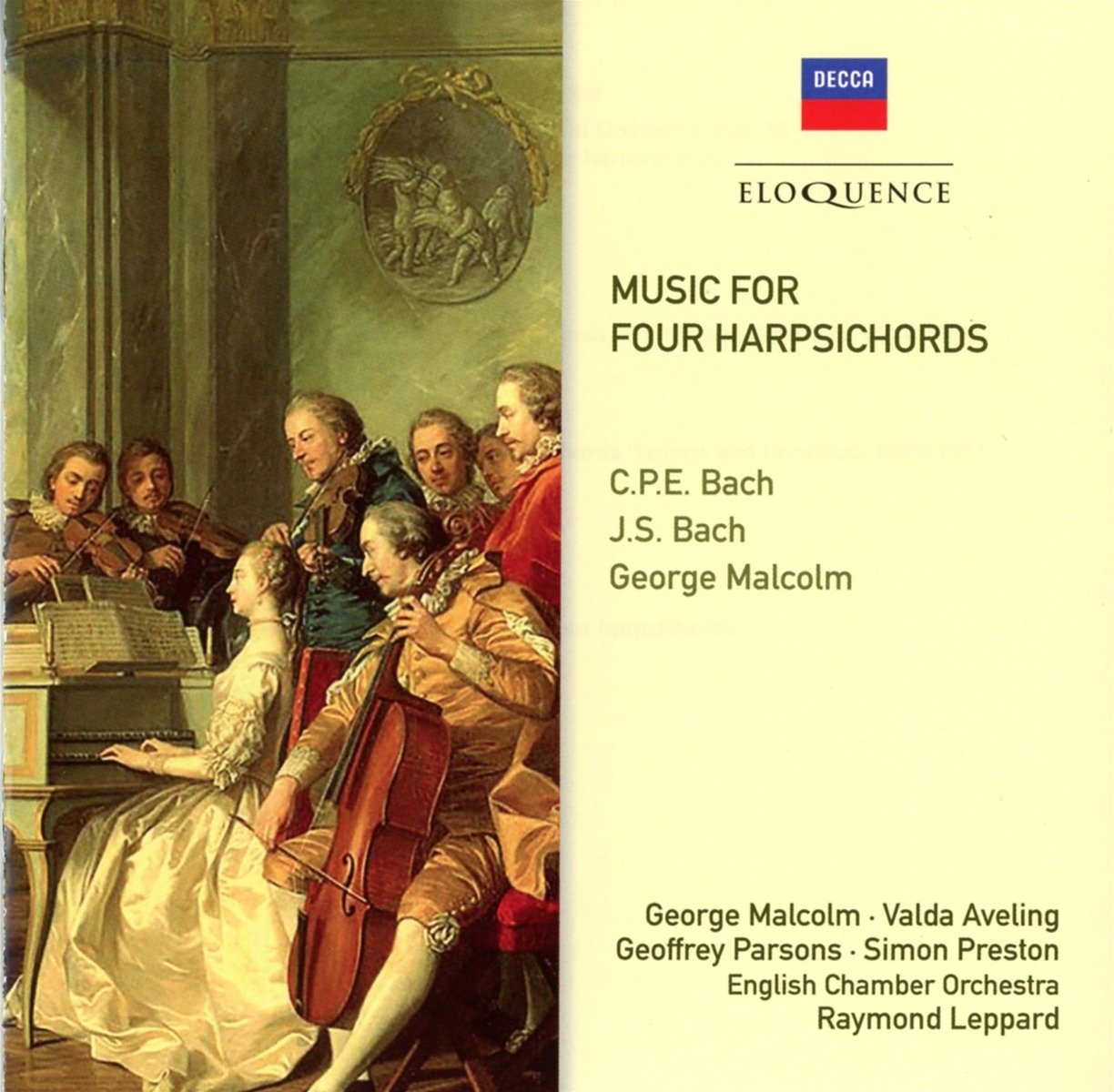Musik für vier Cembali Classical