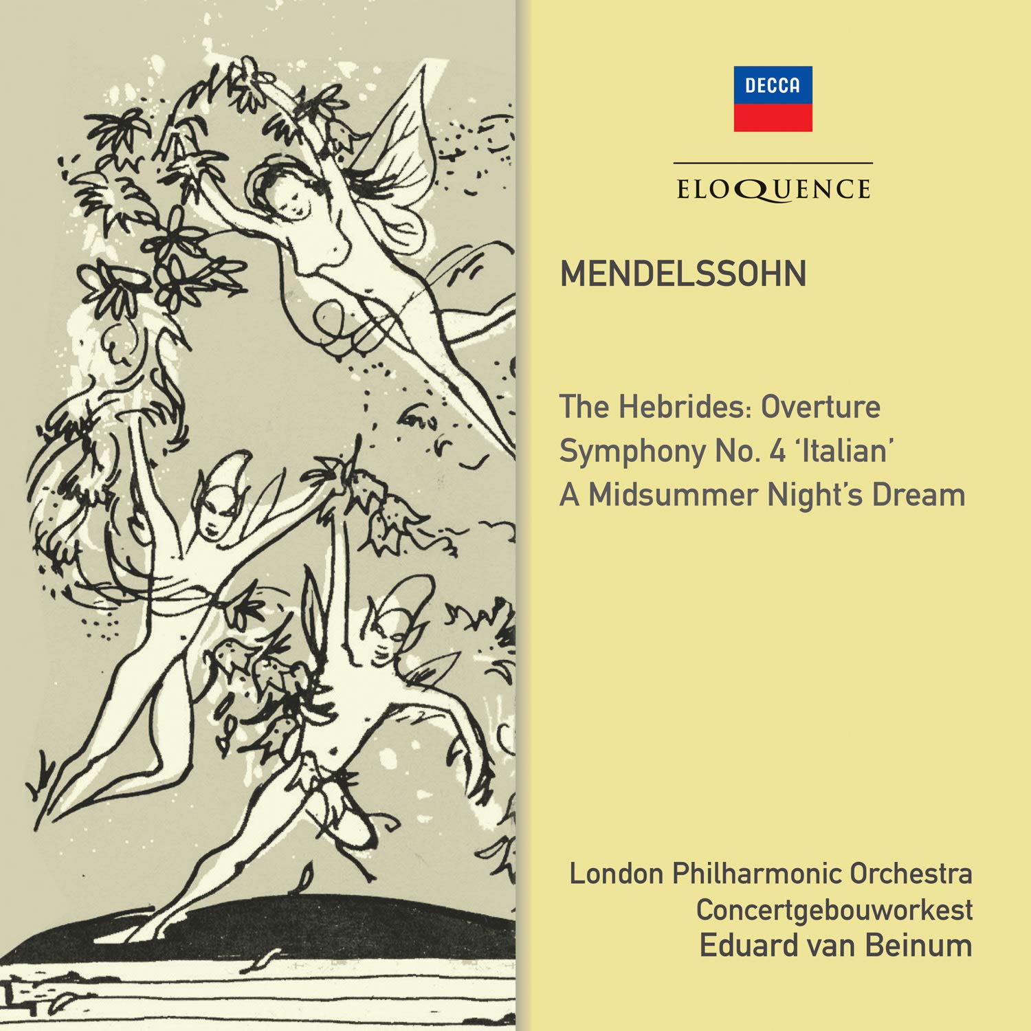 Van Beinum Dirigiert Mendelssohn cd