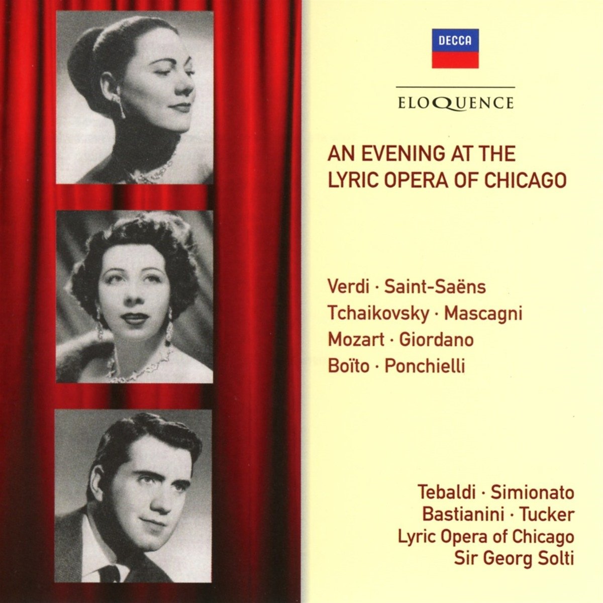 Ein Abend an der lyrischen Oper von Chicago Pop