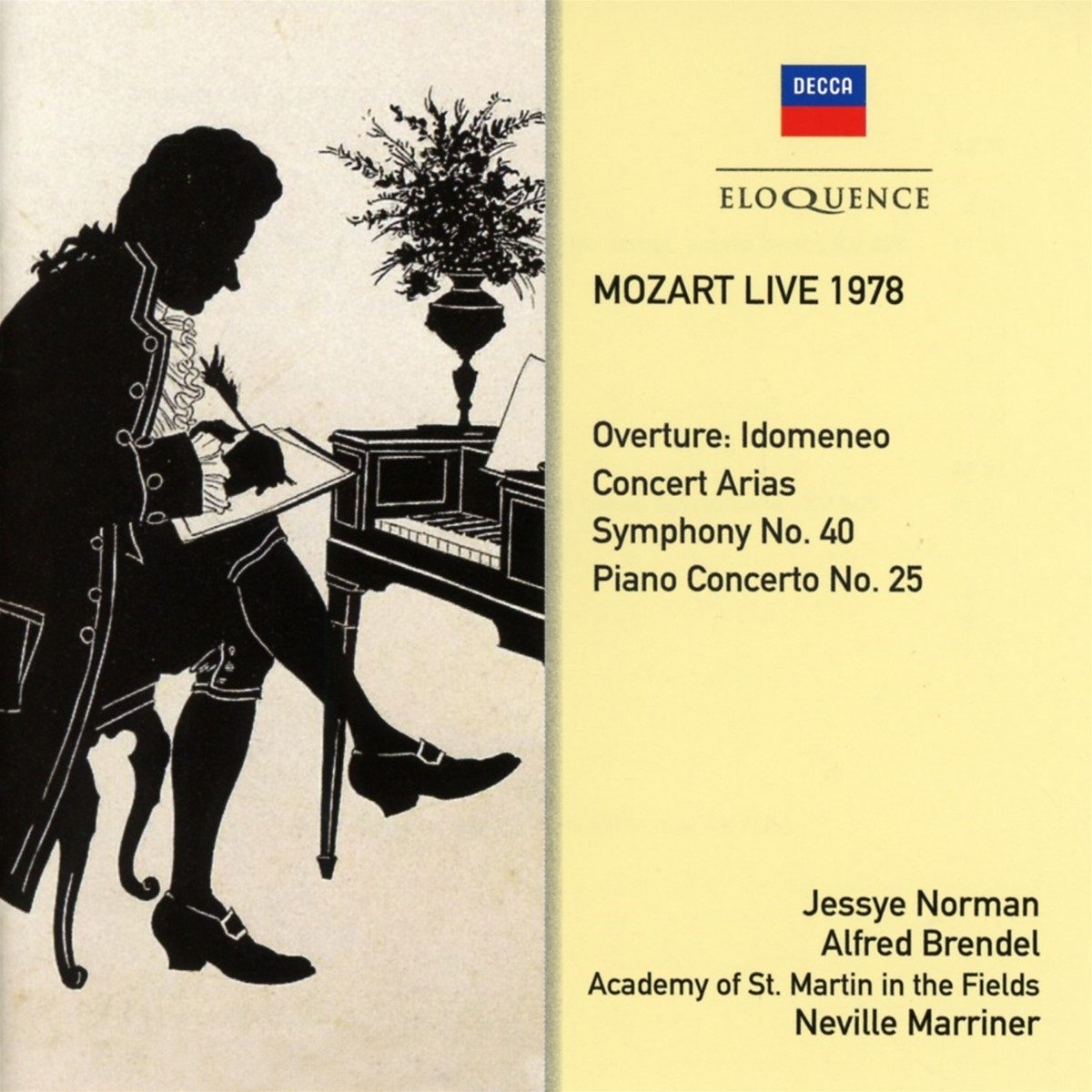 Mozart Live 1978 cd