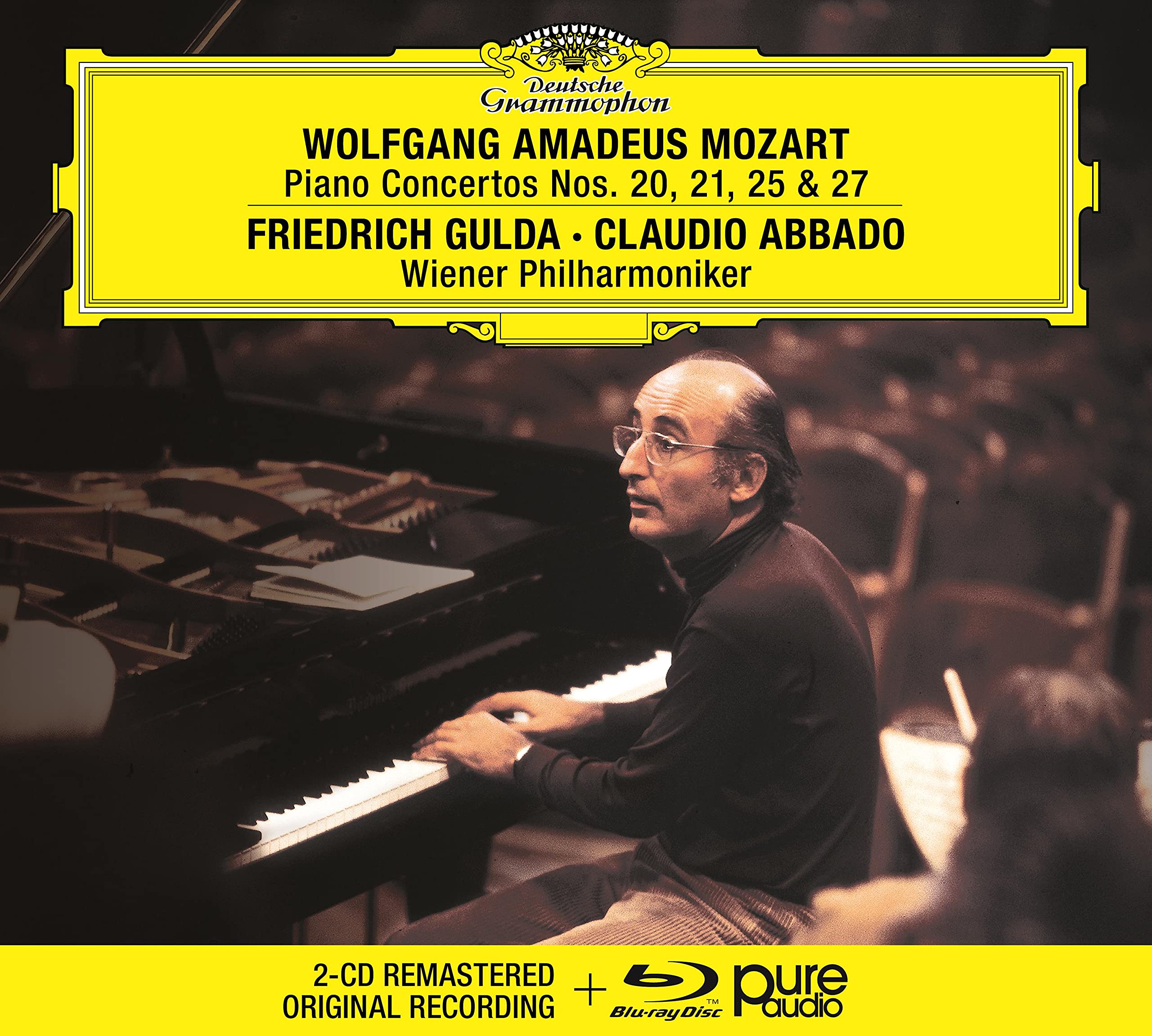 Mozart: Klavierkonzerte 20, 21, 25 & 27 (Blu-ray Audio) Classical