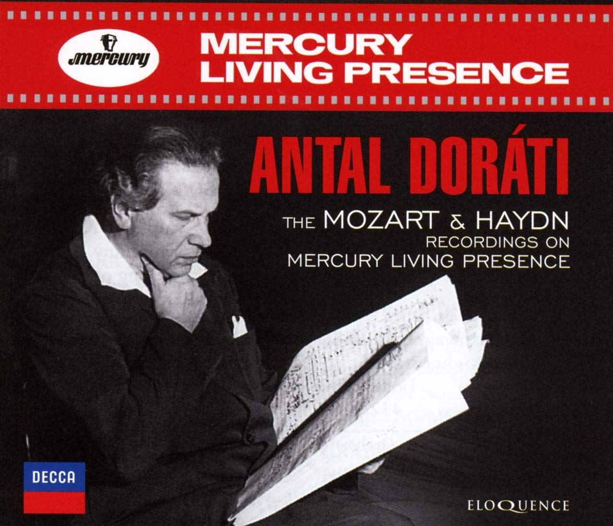 Mozart & Haydn Recordings on Mercury Living Presence cd