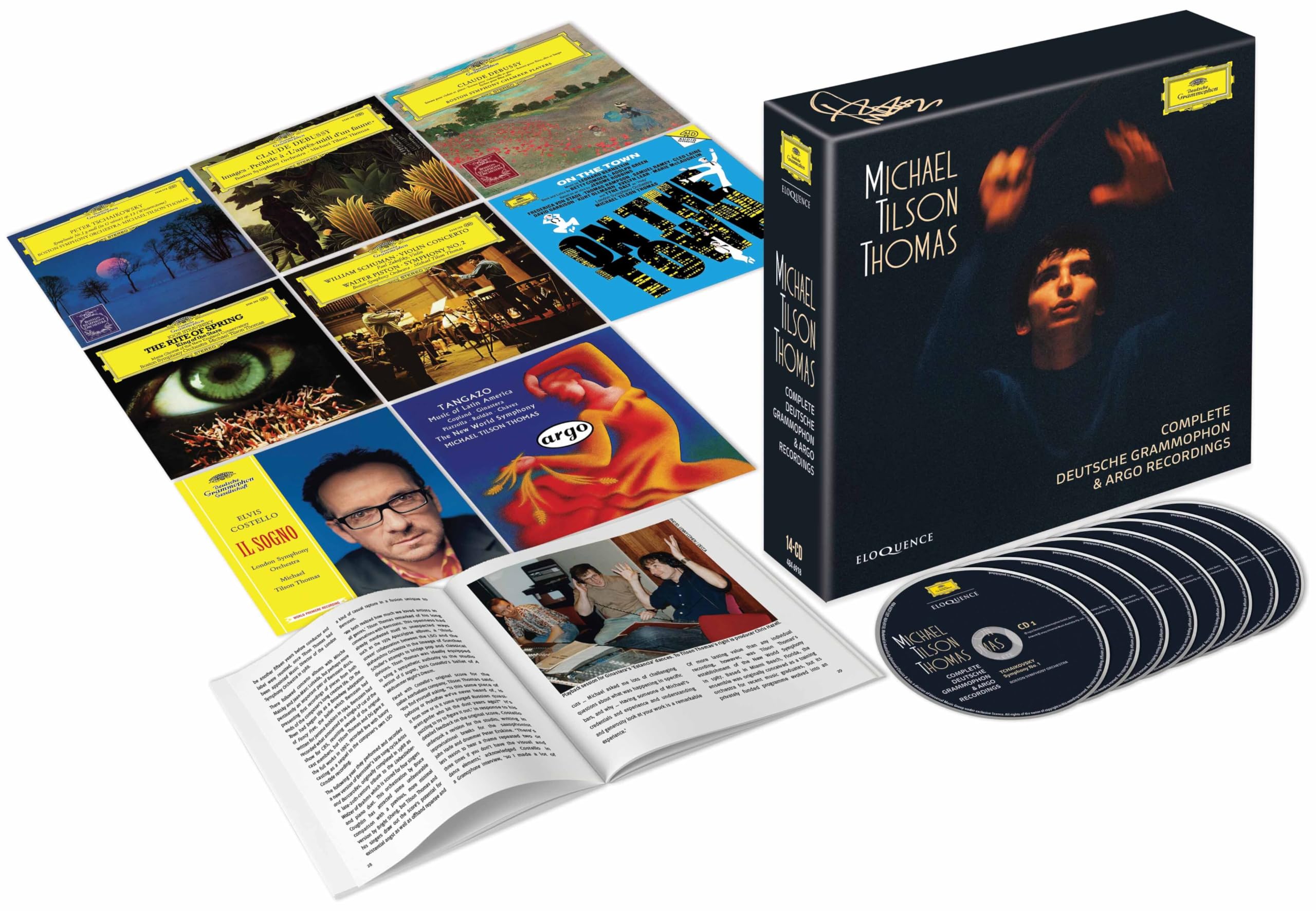 Michael Tilson Thomas: Deutsche Grammophon und Argo Aufnahmen Classical