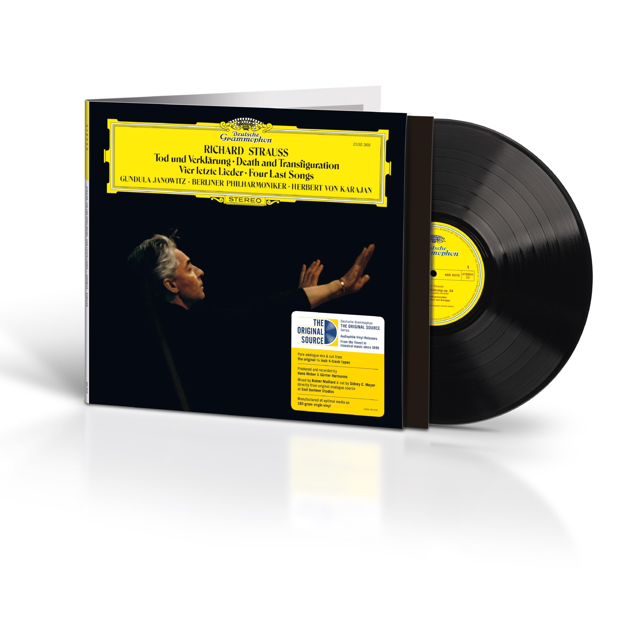 Richard Strauss: Tod & Verklärung Op.24 & Vier Letzte Lieder (Original Source; 180g Vinyl Deluxe-Gatefold Edition) Classical