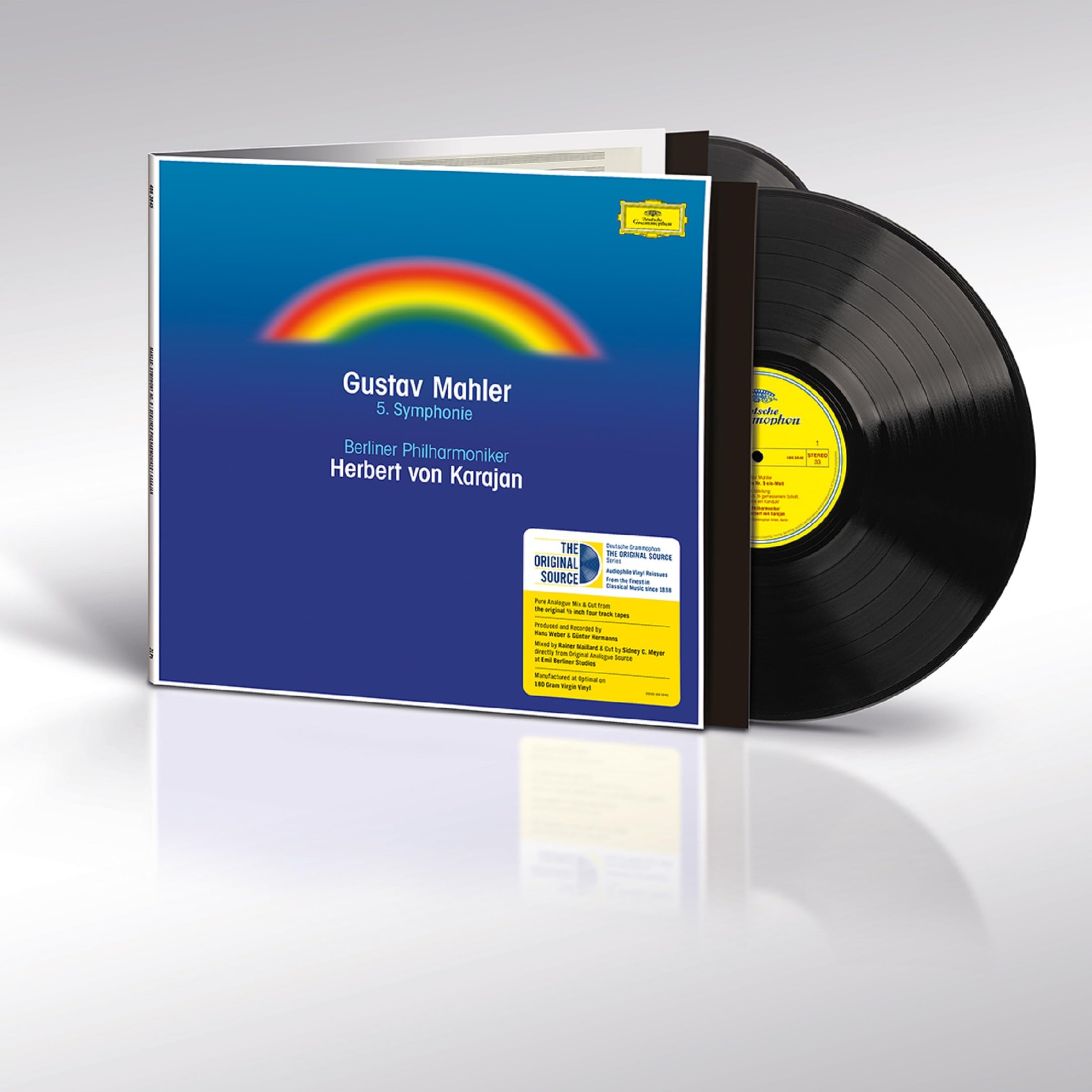 Mahler: 5. Sinfonie (Original Source; 180g Vinyl Deluxe-Gatefold Edition) Classical