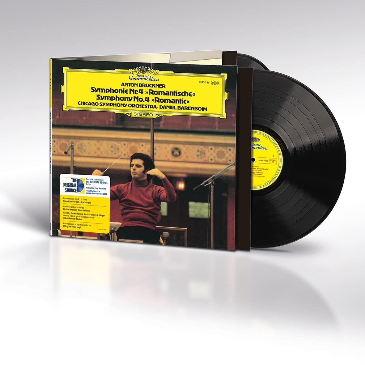 Anton Bruckner: Sinfonie Nr.4 “Romantische” (Original Source; 180g Vinyl 2-LP-Deluxe-Gatefold Edition) Classical