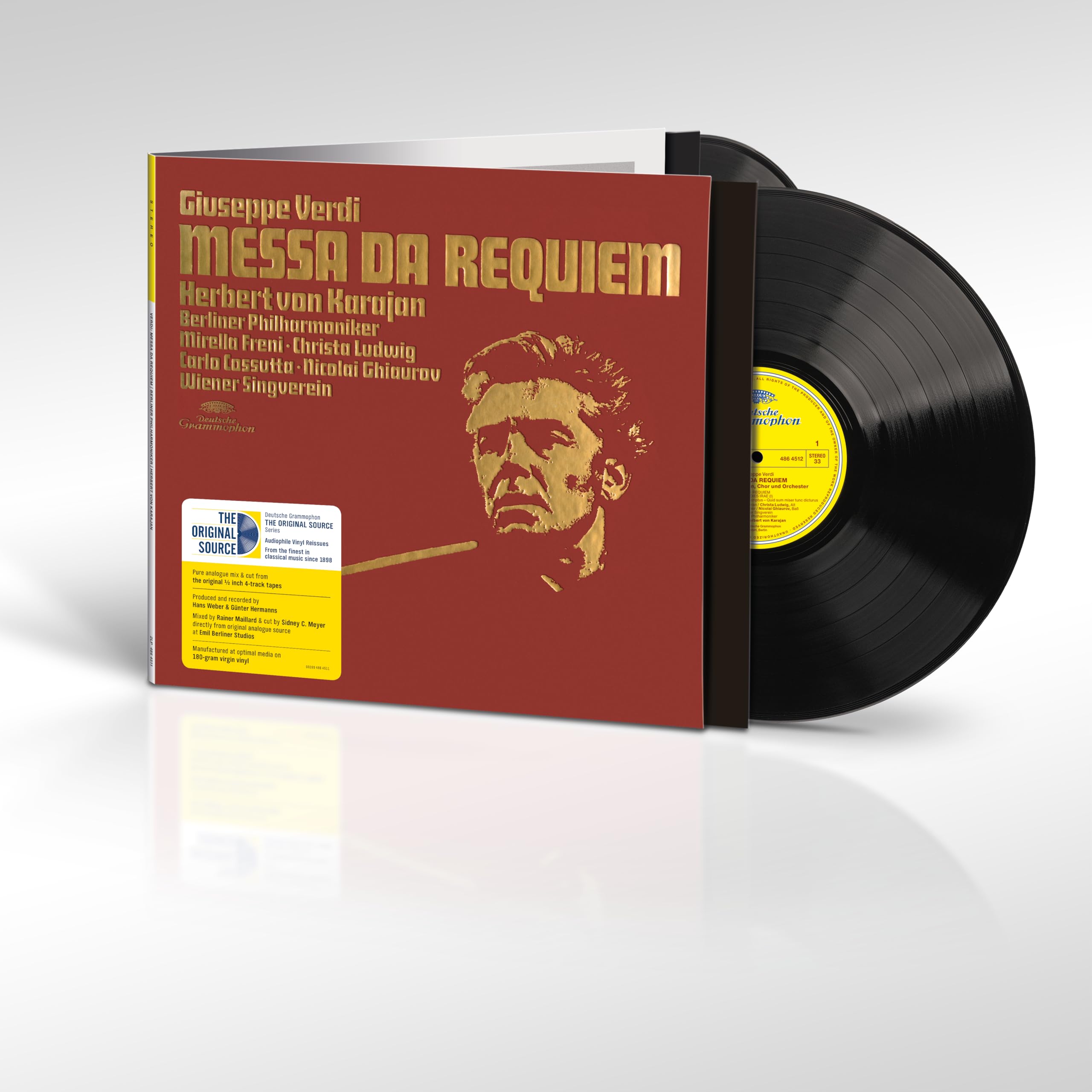 Verdi: Messa da Requiem (Original Source; 180g Vinyl Deluxe-Gatefold Edition) Classical