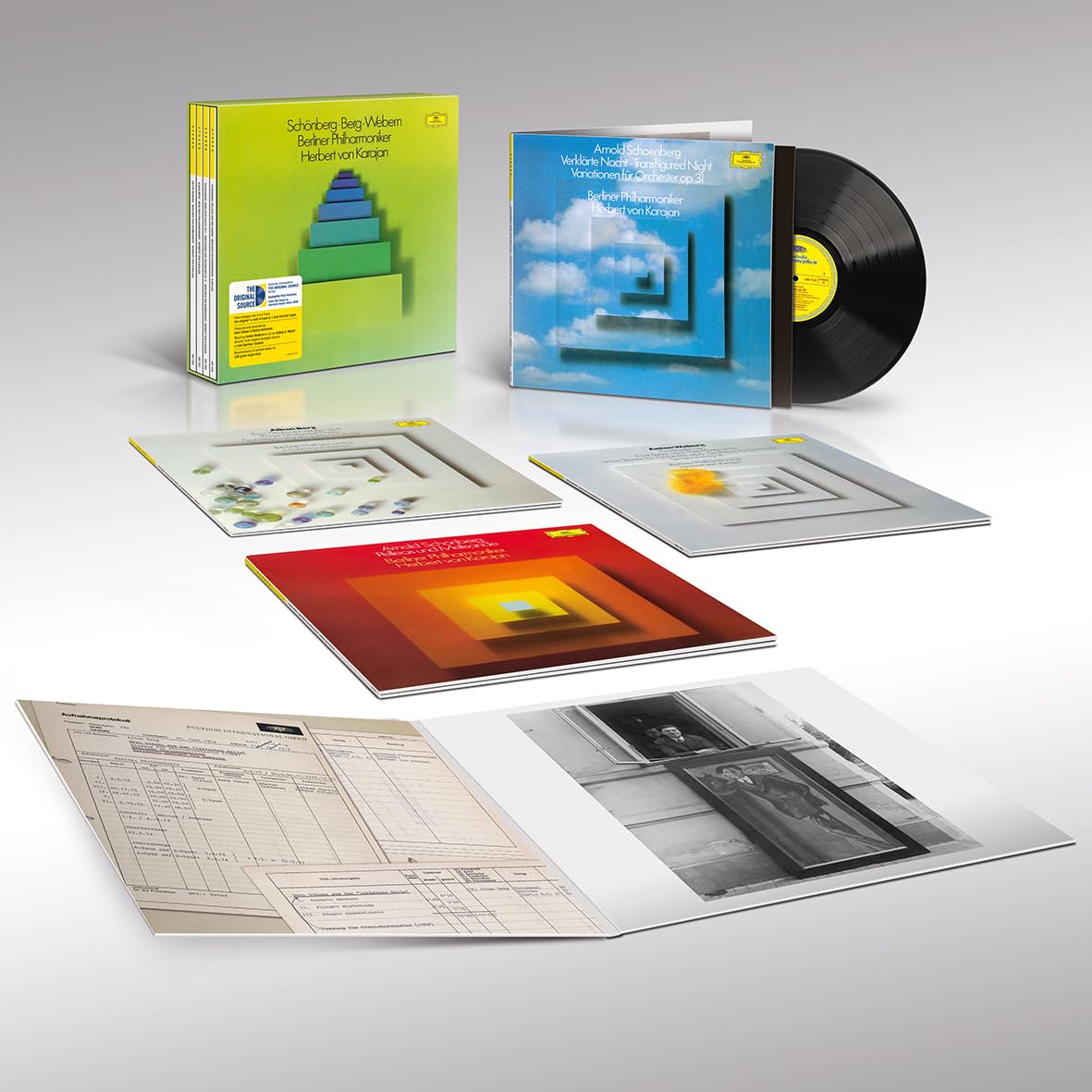Schönberg - Berg – Webern (Original Source; 180g Vinyl Deluxe-Gatefold Edition) Classical