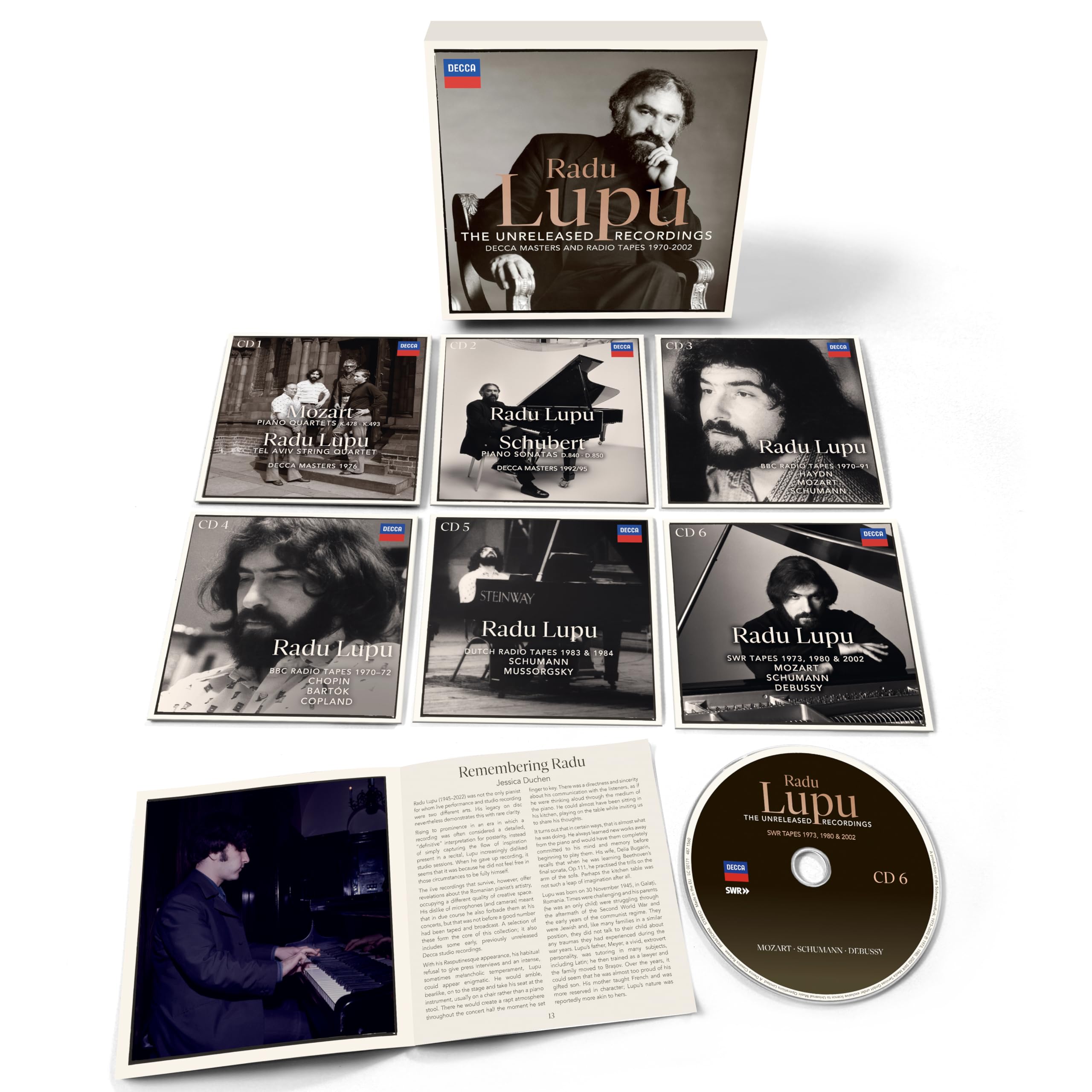 Radu Lupu: The Unreleased Recordings Classical