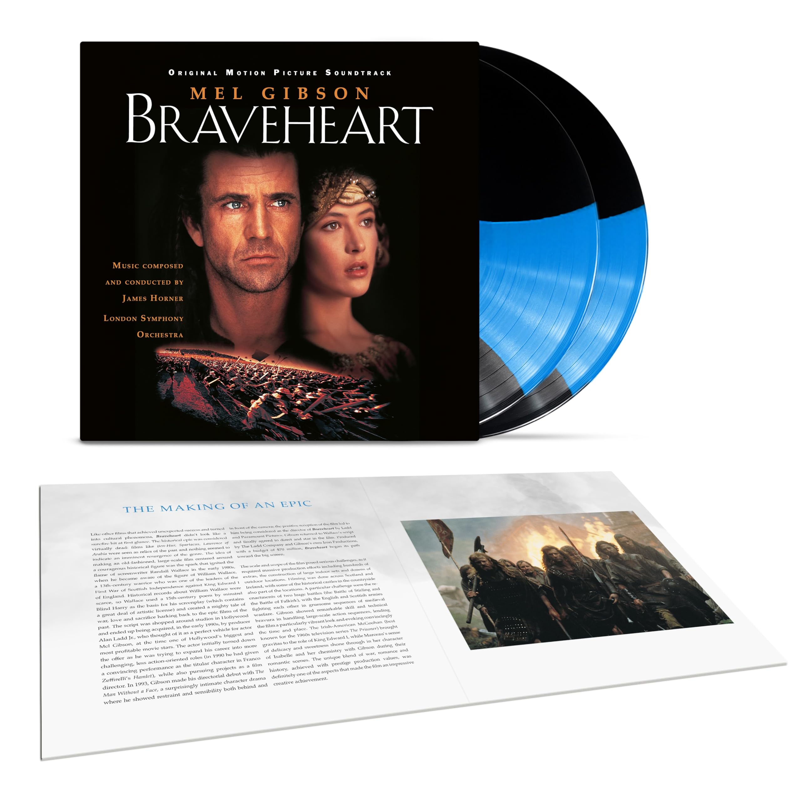 Braveheart (30th Anniversary) (Blue Streak LP) Classical