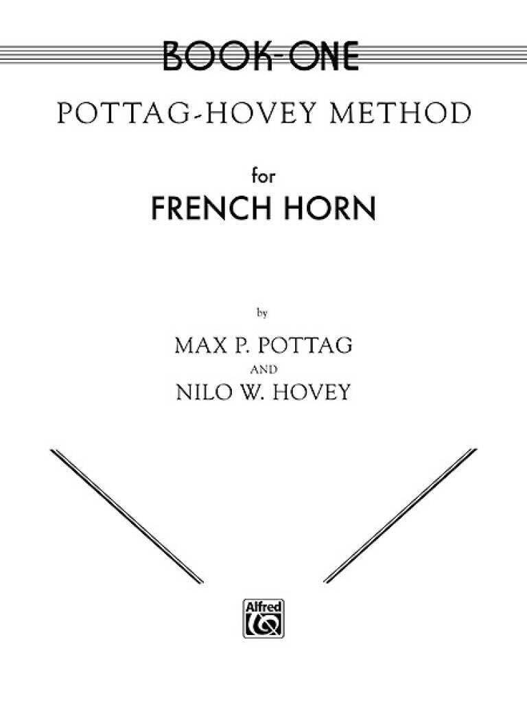 Pottag-Hovey Method for French Horn, Bk 1 Social Sciences
