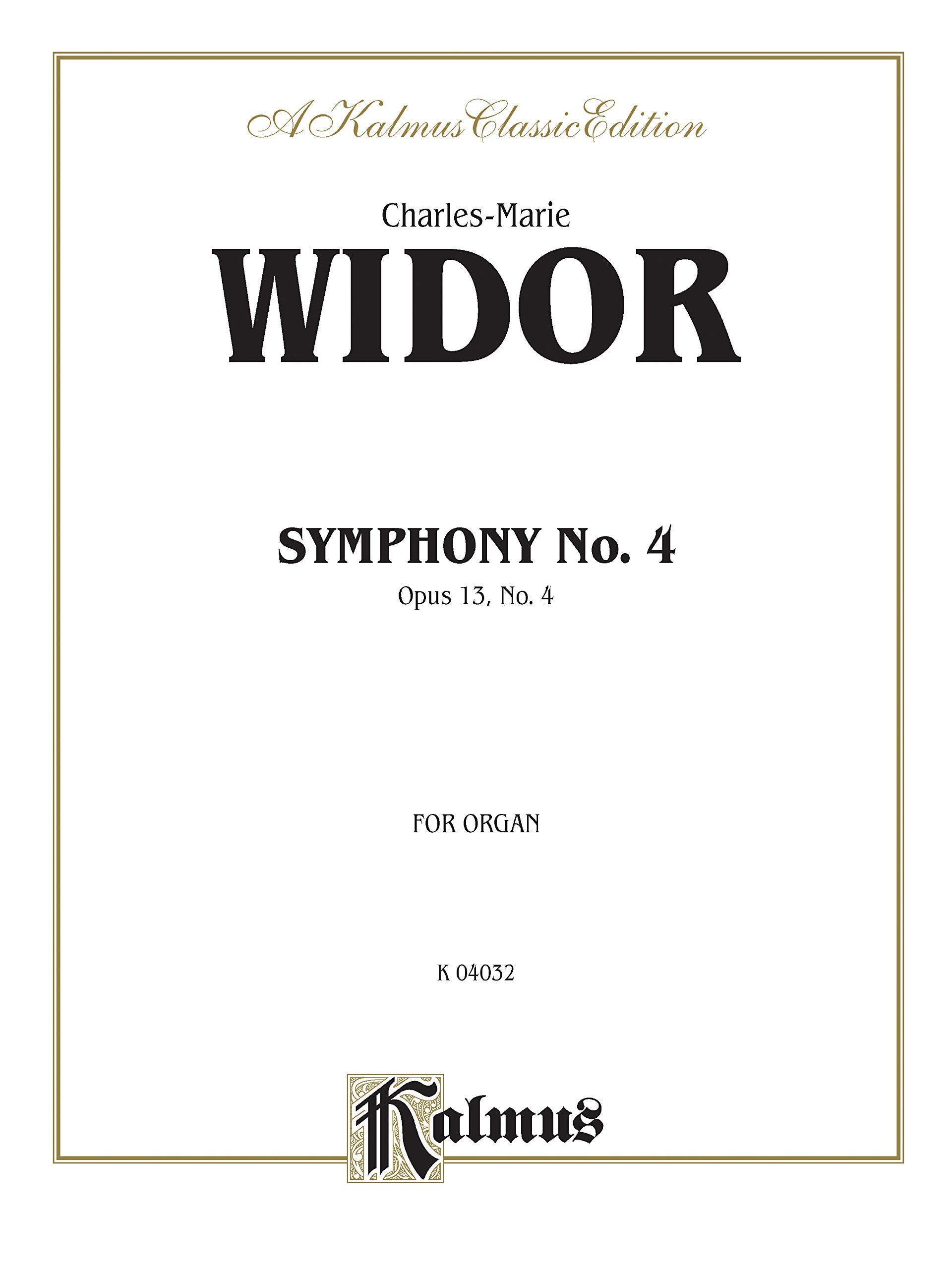 Symphony No. 4 in F Minor, Op. 13: Sheet Social Sciences