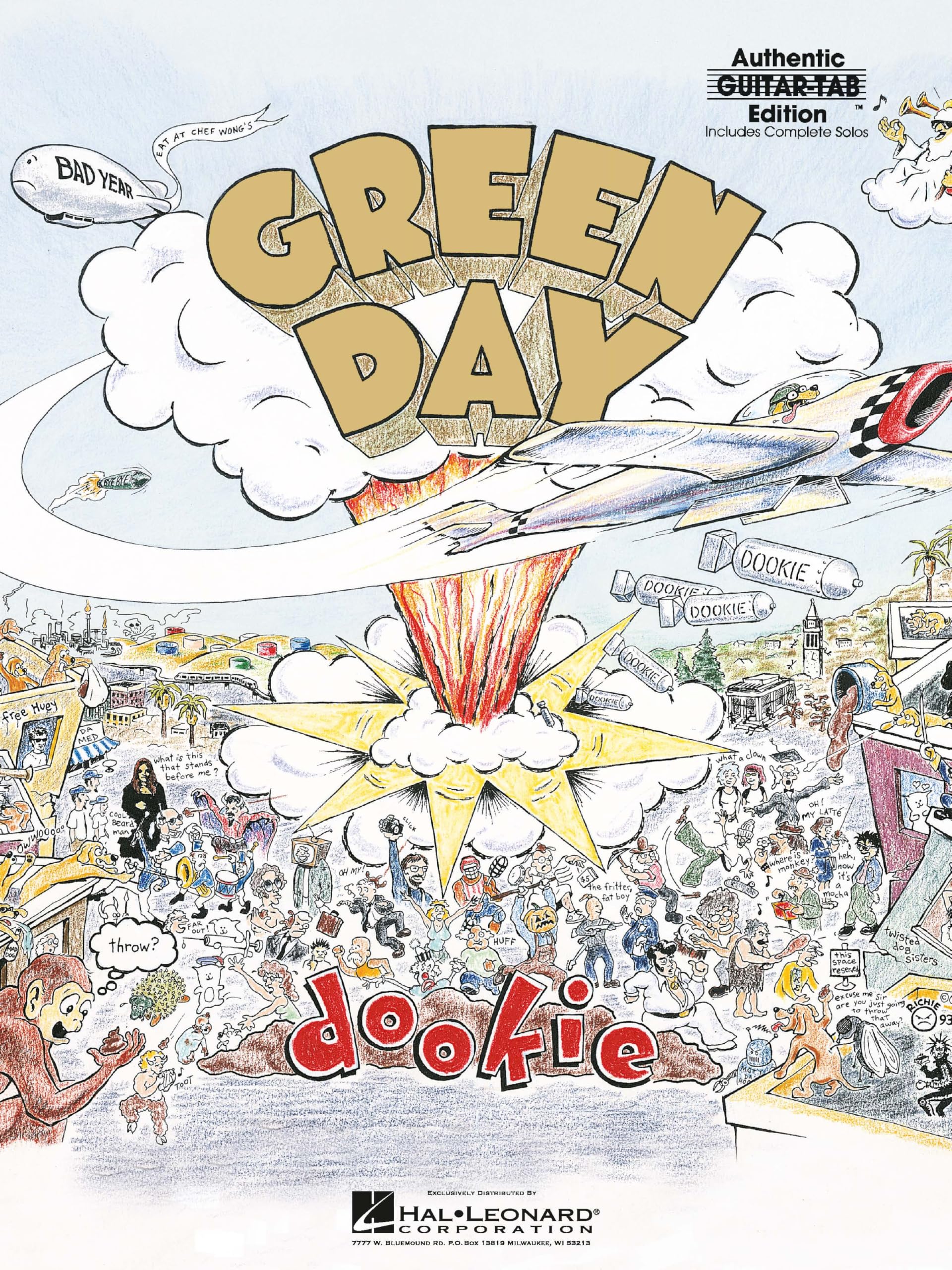 Product Image: Green Day Dookie: Guitar Version (Authentic Guitar-Tab)