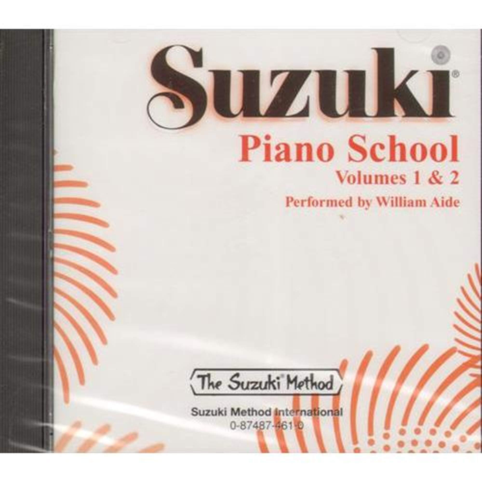 Suzuki Piano School, 2 Audio-CDs.Vol.1-2: AV Sheet Music