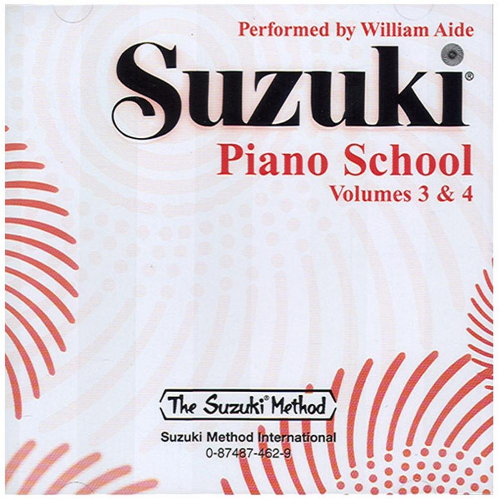 Suzuki Piano School Volumes 3 and 4: Volumes 3 & 4 cd