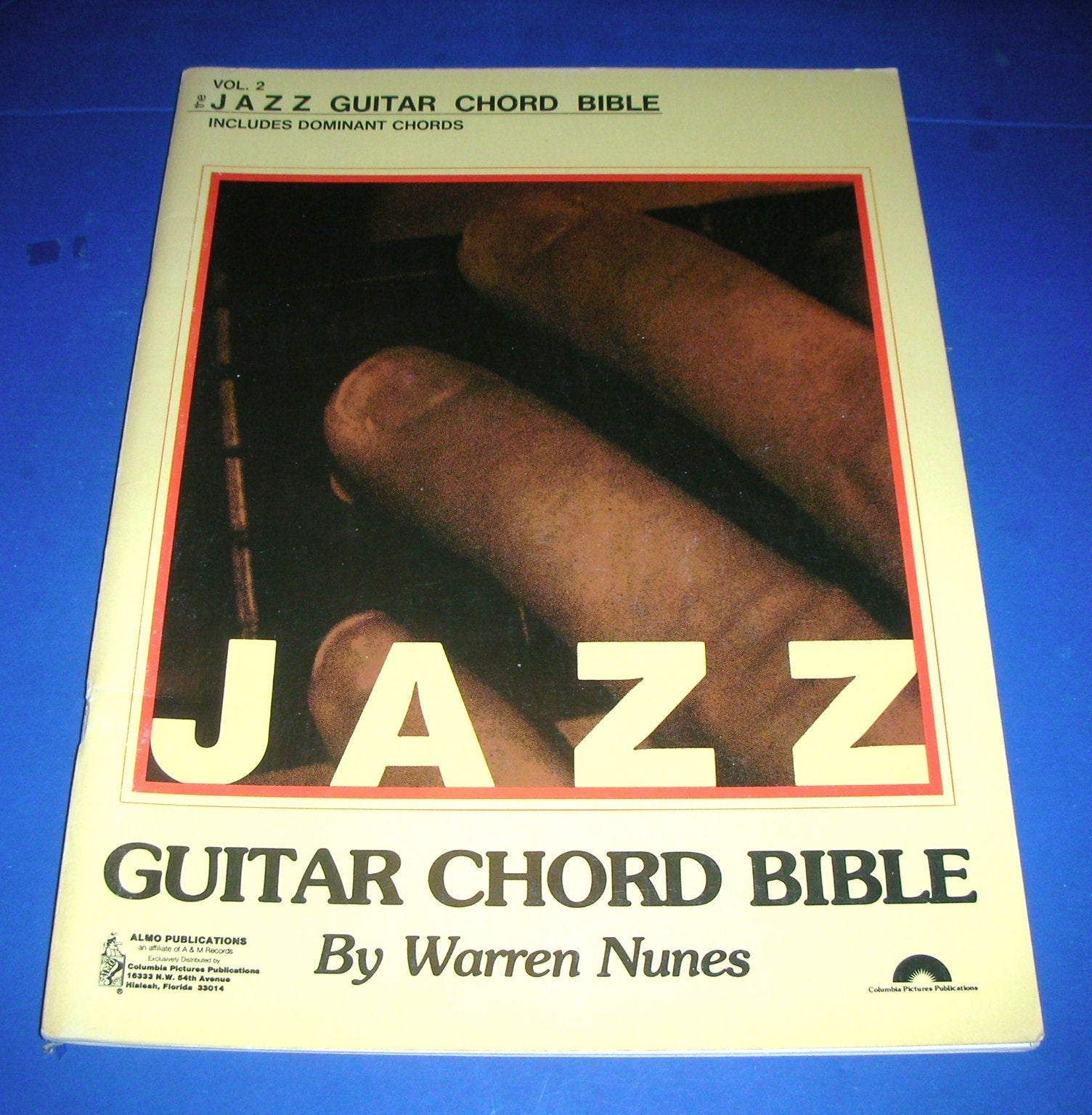 Jazz Guitar Chord Bible book
