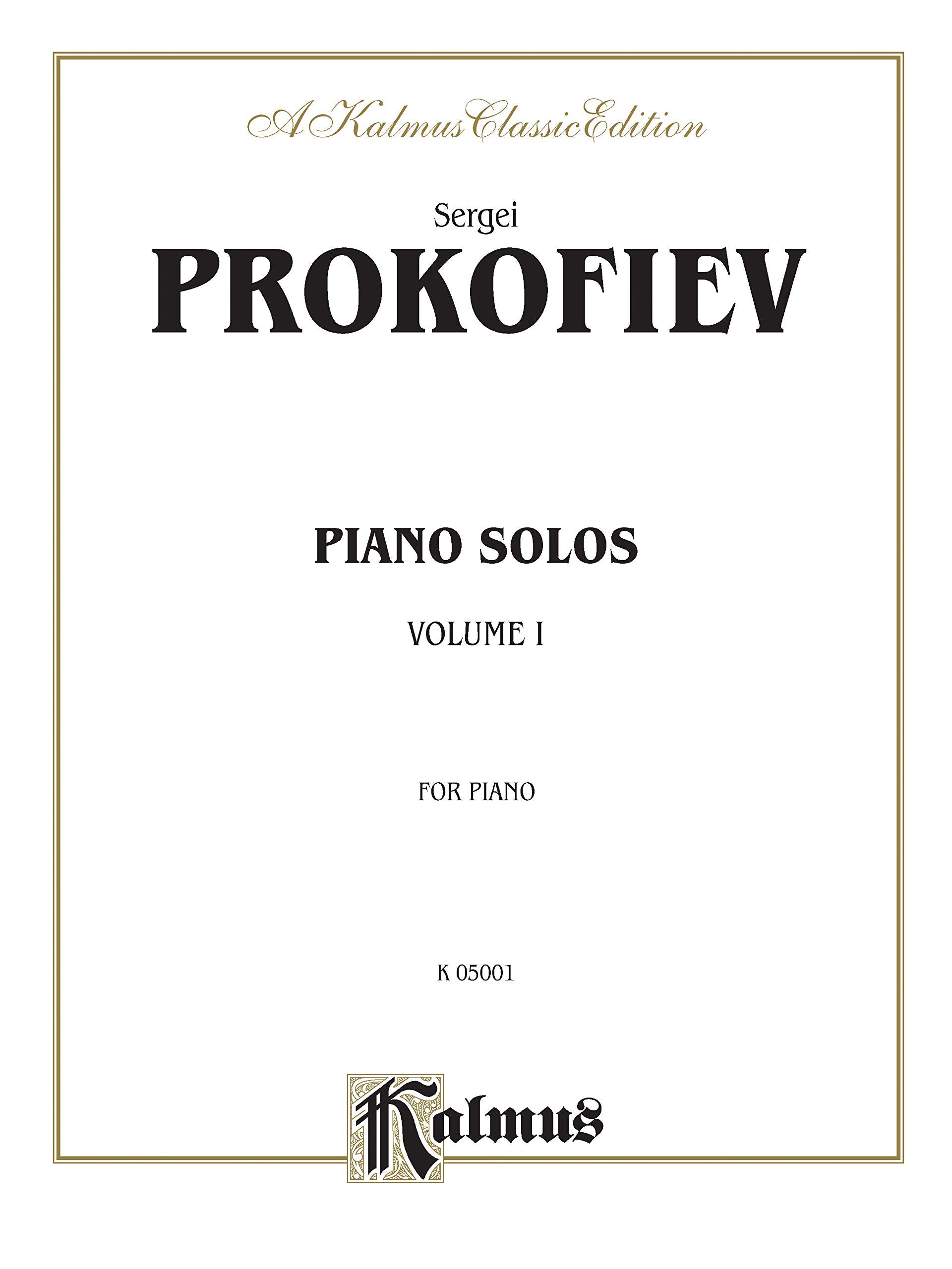 Prokofiev Piano Solos (1) Art & Literature