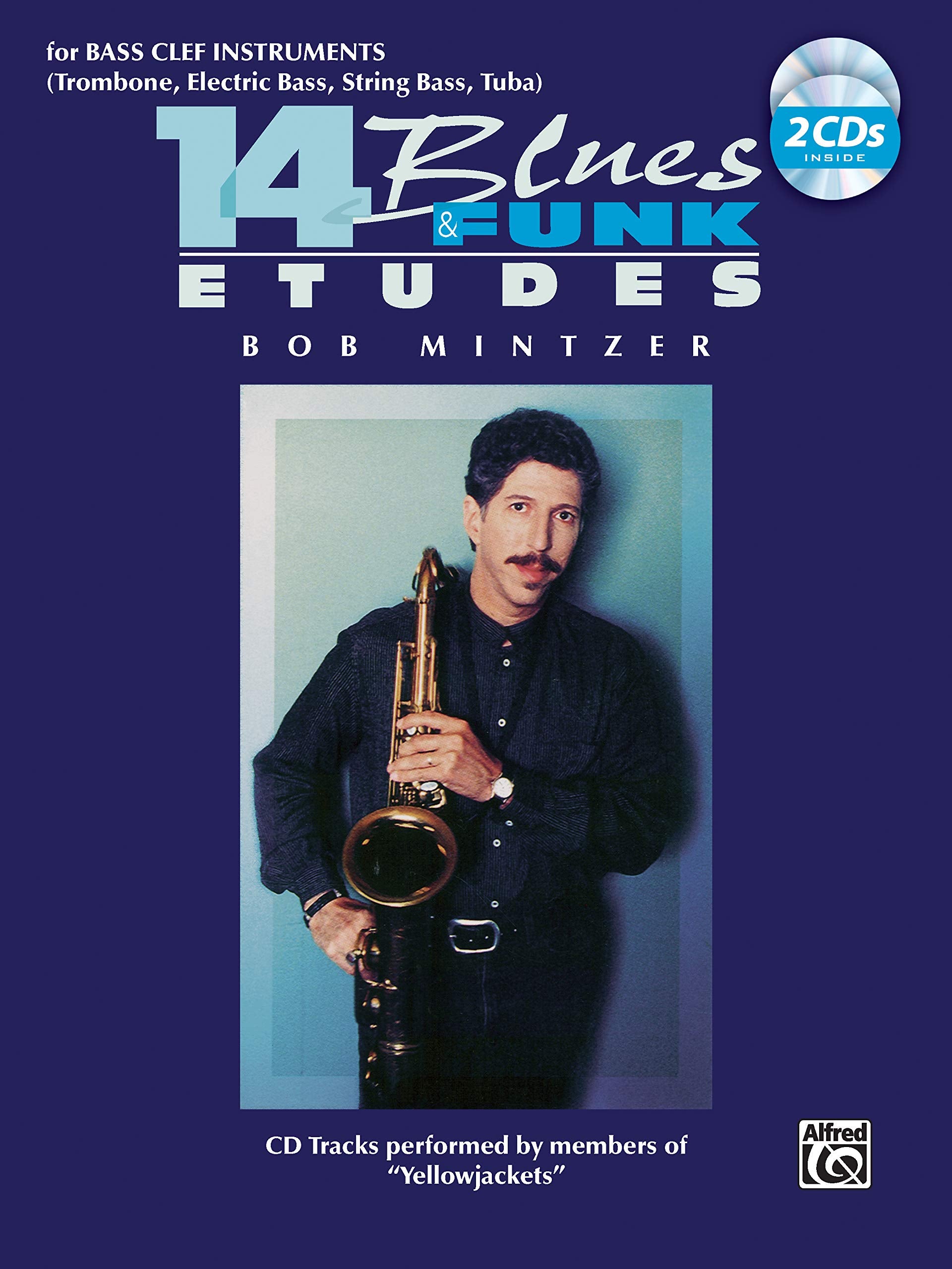 14 Blues & Funk Etudes: Bass Clef Instruments Sheet Music