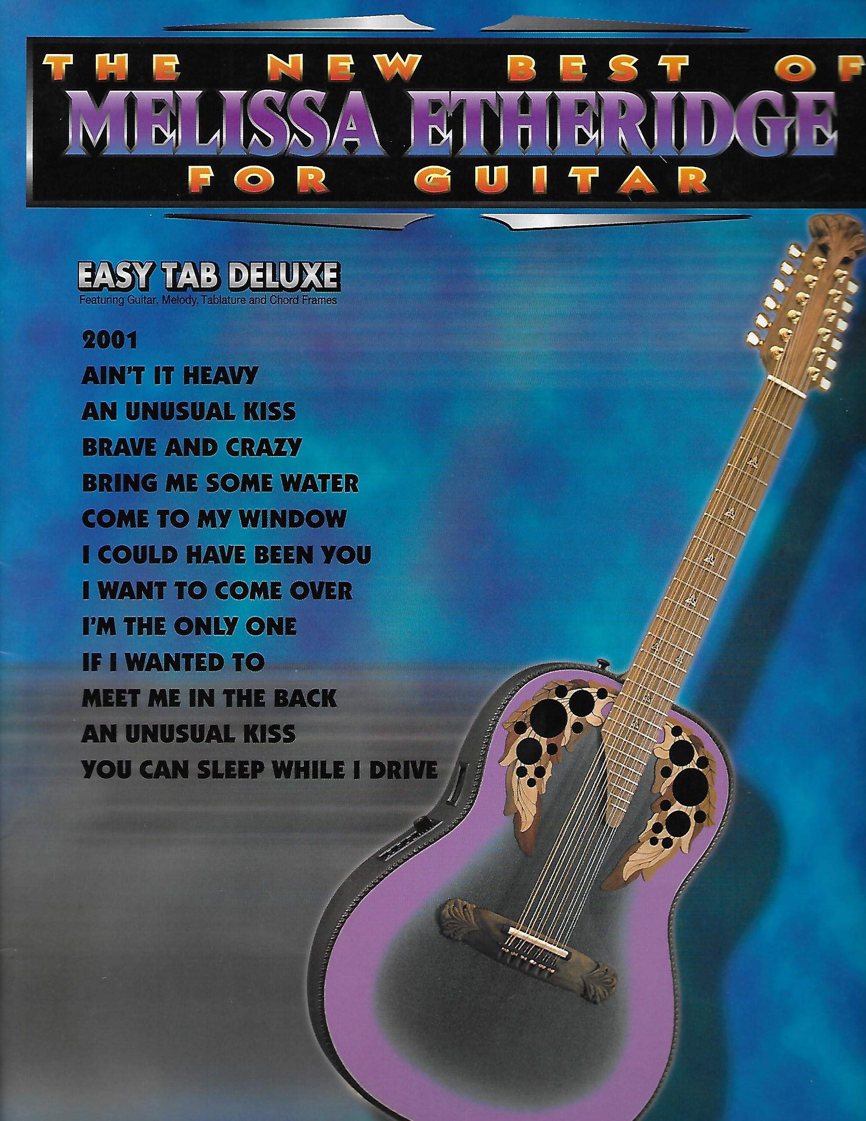 The New Best of Melissa Etheridge for Guitar: Guitar Personality Book Sheet Music