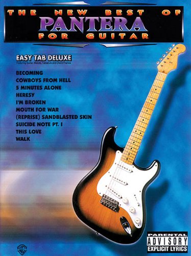 The New Best of Pantera for Guitar Sheet Music