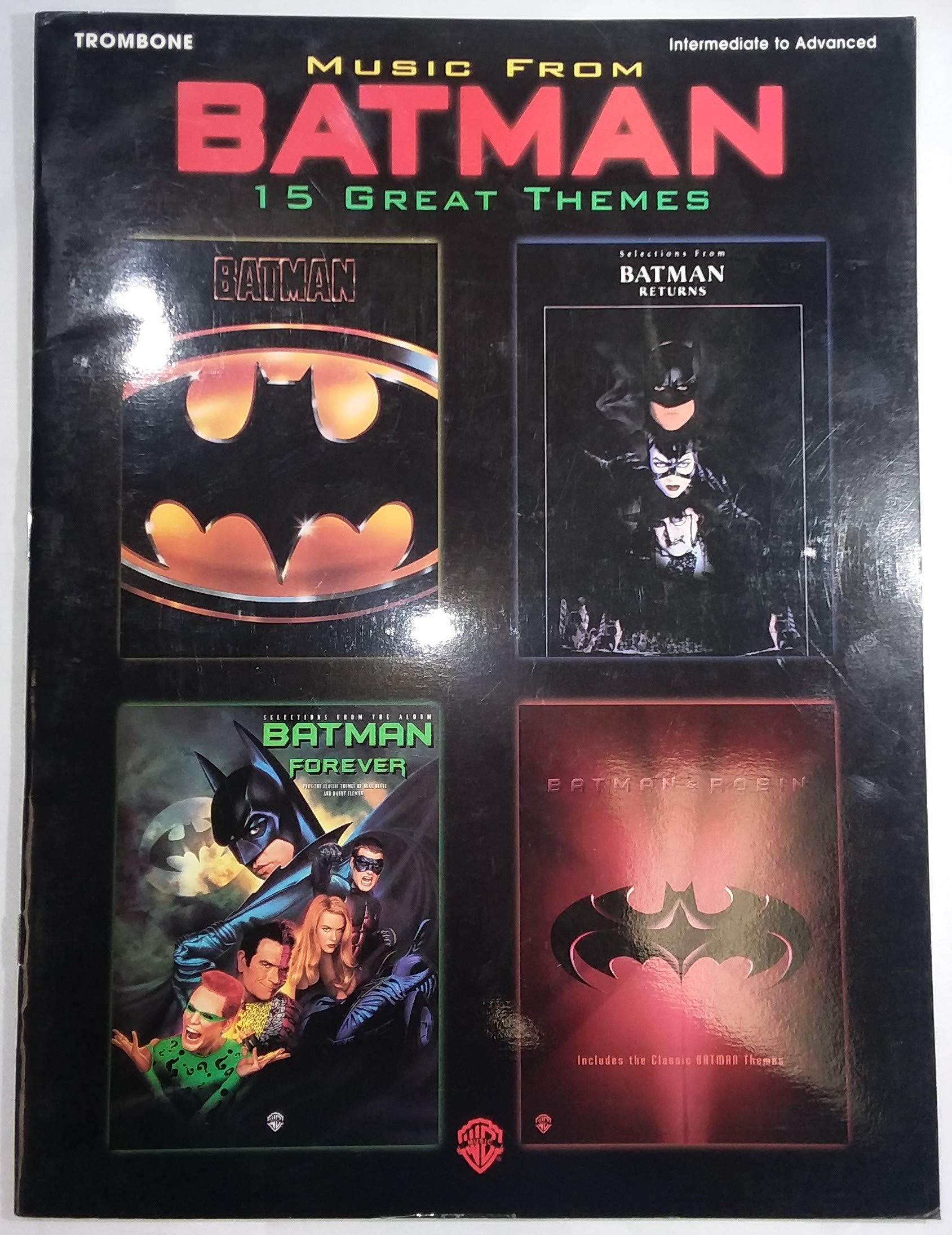 Music from Batman for Trombone: 15 Great Themes Arts & Music