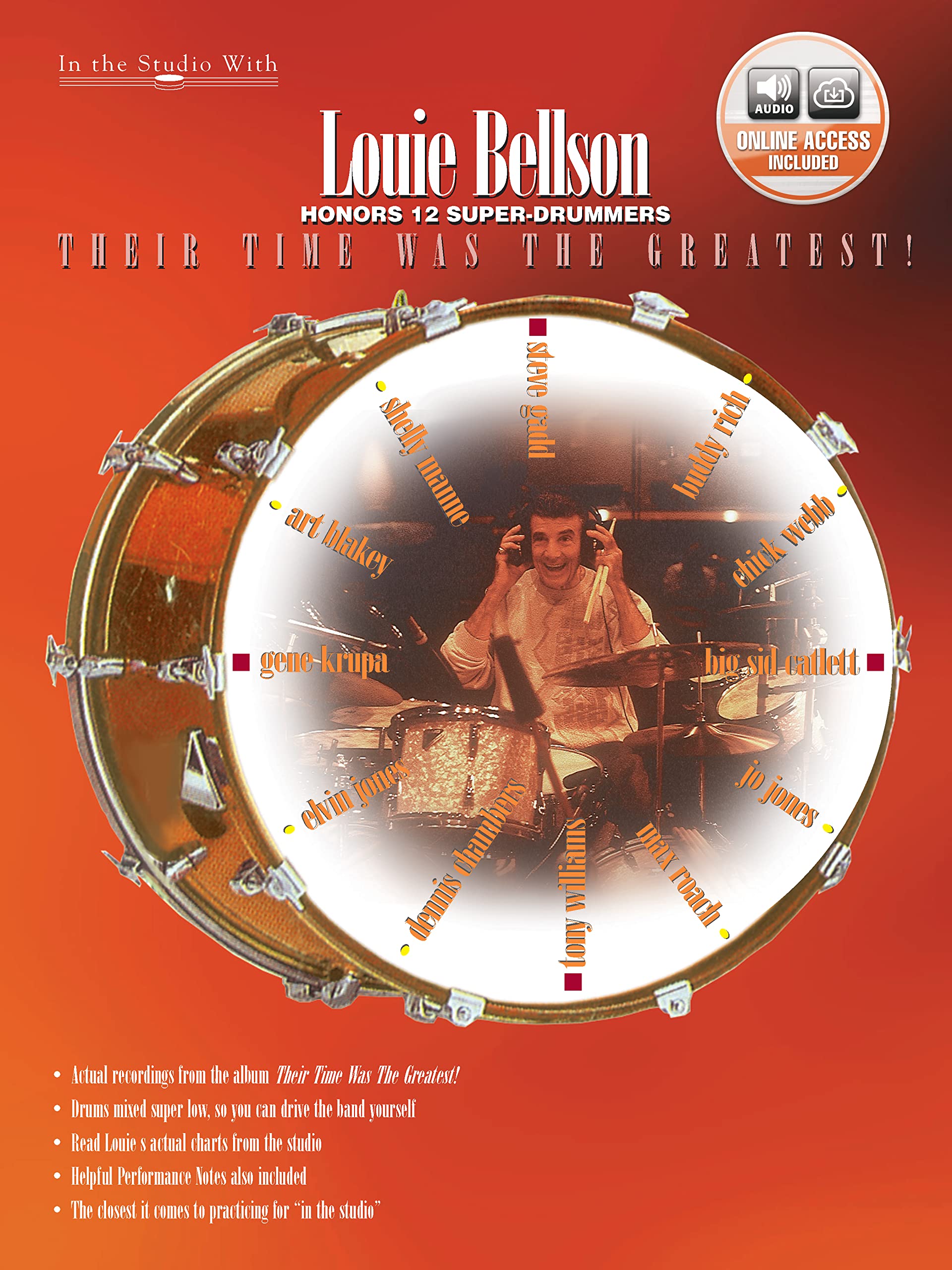 Louie Bellson: Honors 12 Super-Drummers, Their Time Was the Greatest! Sheet Music