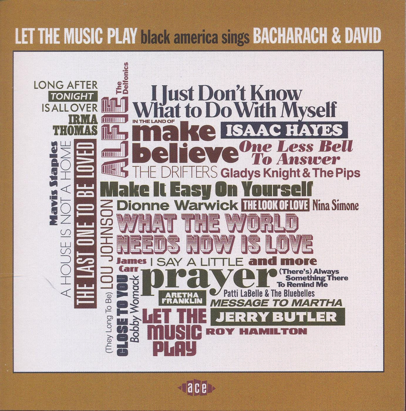 Let The Music Play-Black America Sings Bacharach & cd