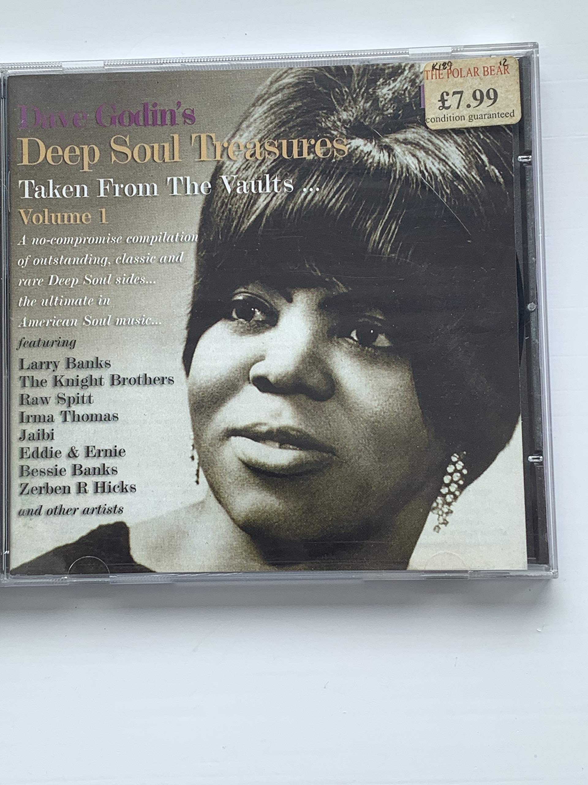 Dave Godin'S Deep Soul Treasures 1 Funk, R&B & Soul