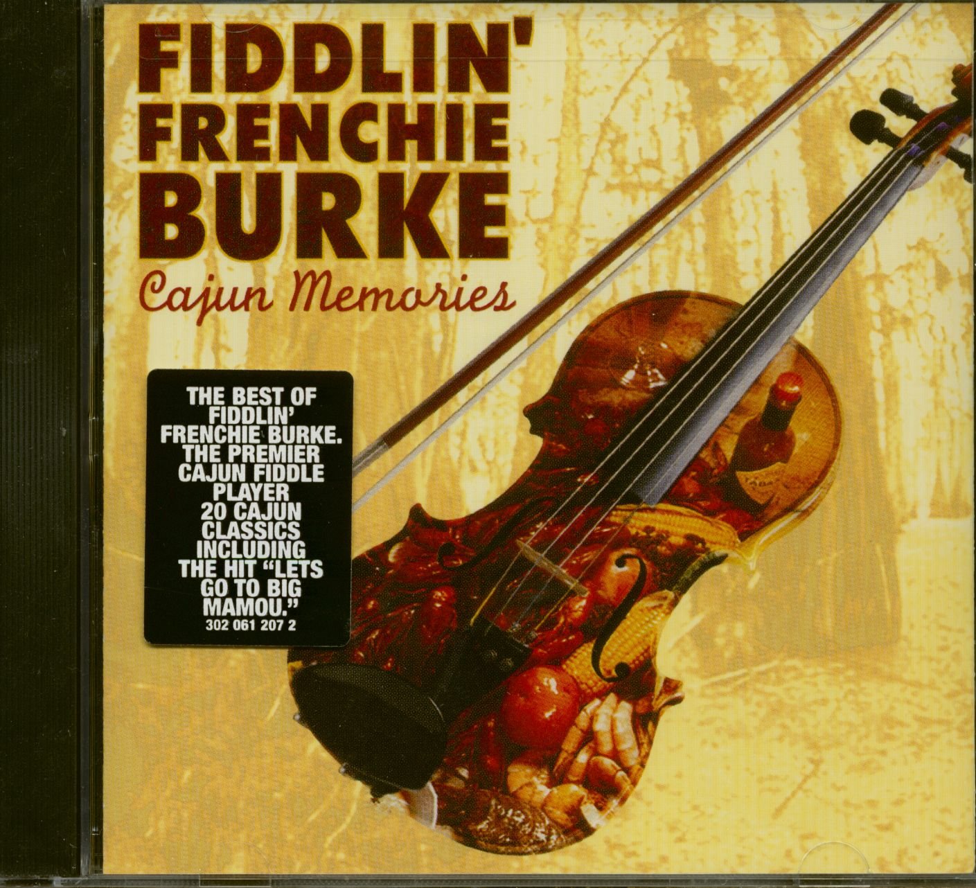 Fiddlin' Frenchie Burke - Cajun Memories (CD) cd