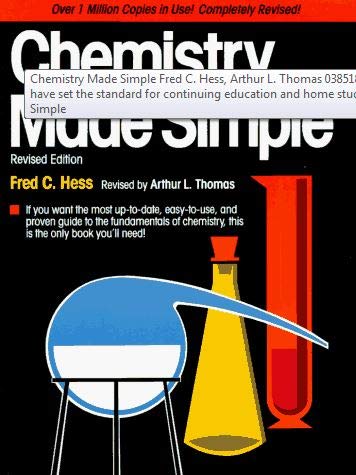 Chemistry Made Simple book