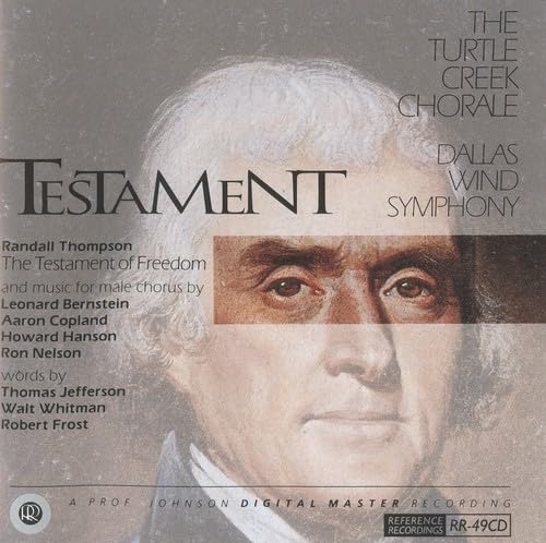 American Music for Male Chorus cd