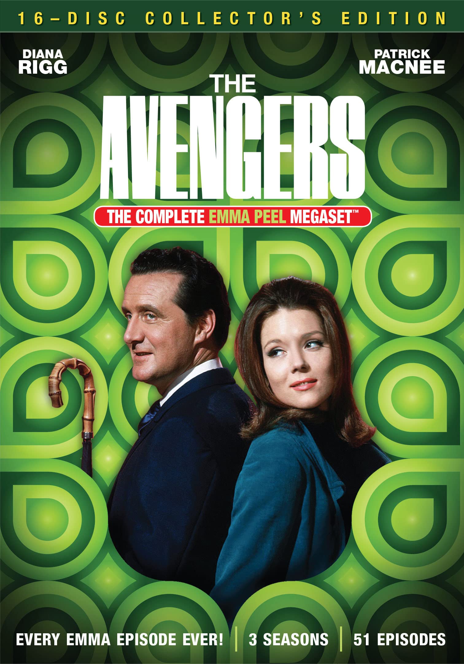 The Avengers: The Complete Emma Peel Megaset Films