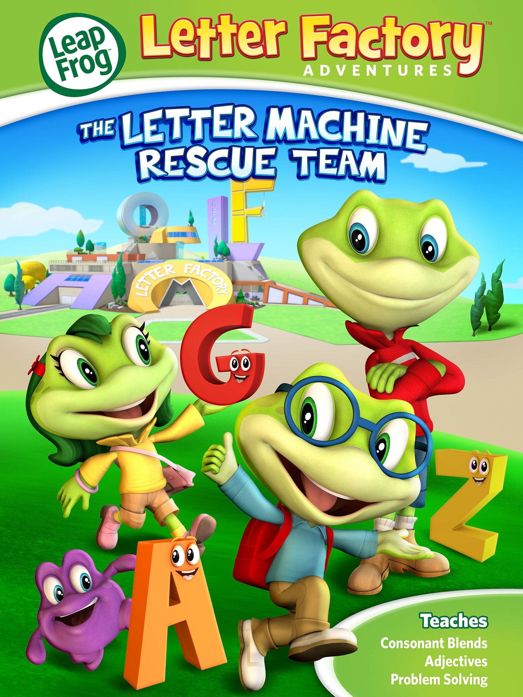 Leapfrog Factory Adventures: The Letter Machine Rescue Team dvd