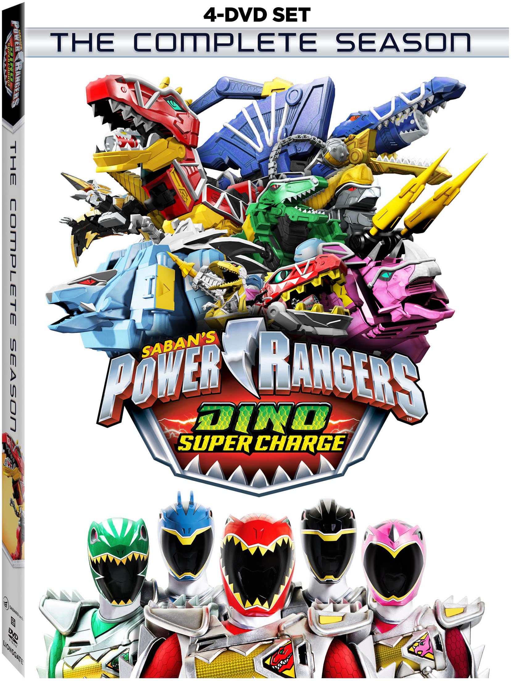 POWER RANGERS DINO SUPER CHARGE: COMPLETE SEASON - POWER RANGERS DINO SUPER CHARGE: COMPLETE SEASON (4 DVD) Movies