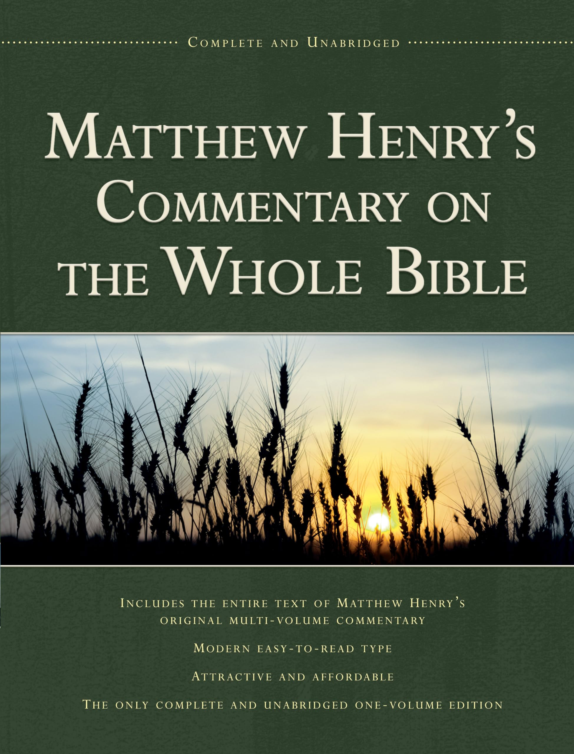 Matthew Henry's Commentary on the Whole Bible: Complete and Unabridged Religion & Esotericism