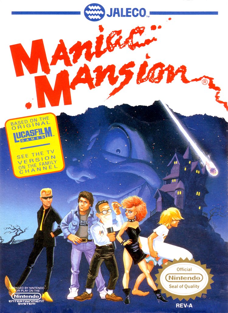 Maniac Mansion (Nintendo NES) gebr. Older Consoles