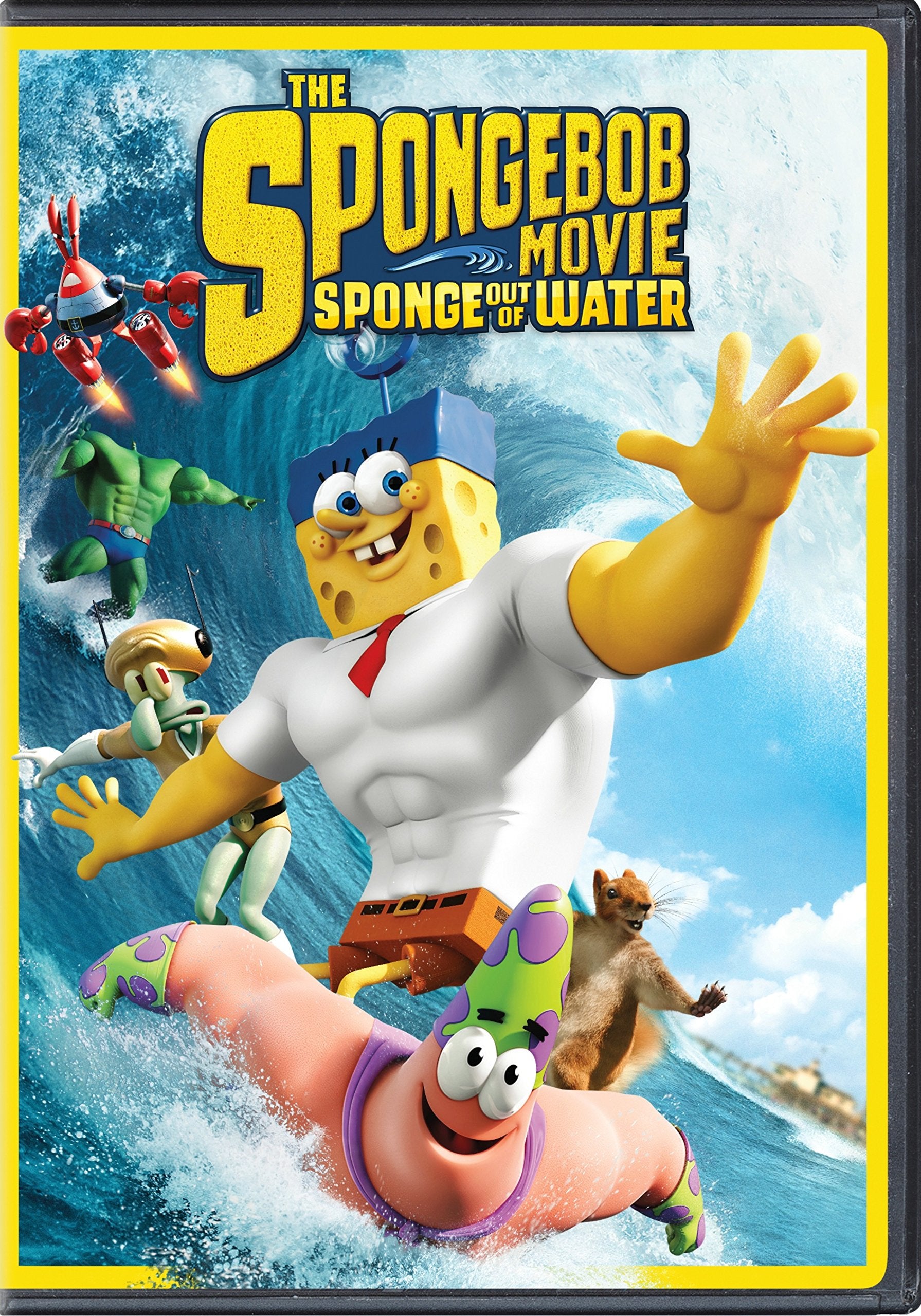 The Spongebob Movie: Sponge Out of Water dvd