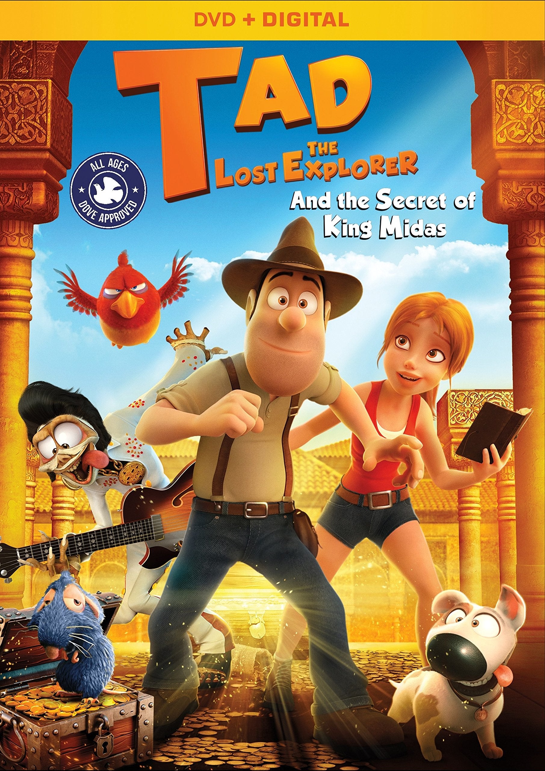 Tad Lost Explorer and The Secret of King Midas dvd
