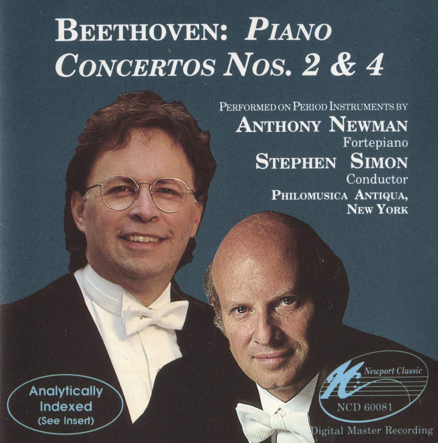 Ludwig van Beethoven: Piano Concertos Nos. 2 & 4 - performed on Period Instruments Classical