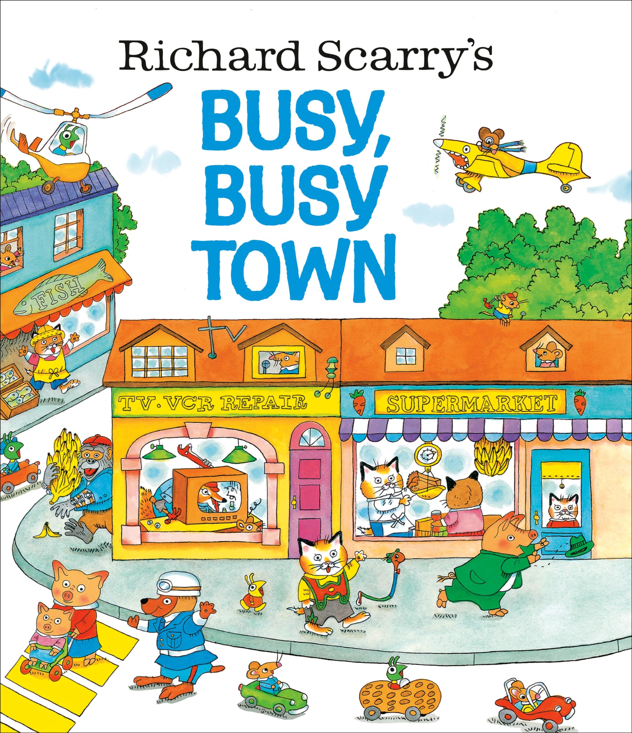 Richard Scarry's Busy, Busy Town (Golden Look-look Book) Non-fiction