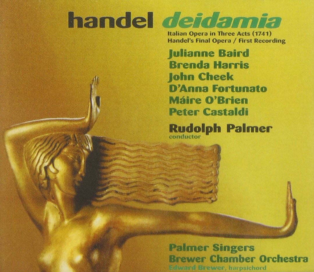 Deidamia: Opera in 3 Acts 1741 Hwv Classical