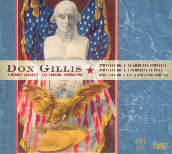Gillis : Symphonies n° 1, 2 & 5 1/2. Hobson. cd
