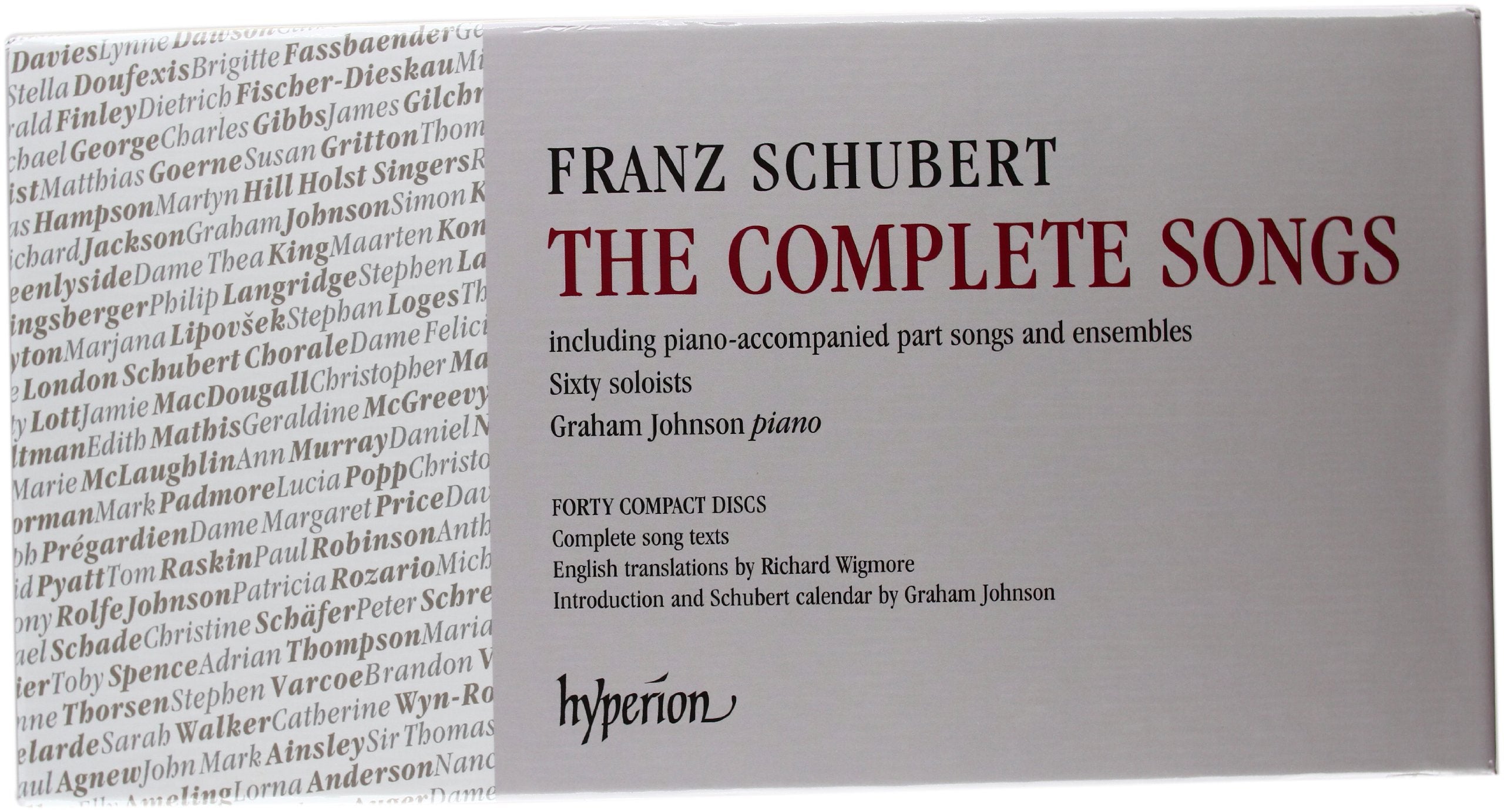 Product Image: Franz Schubert: Sämtliche Lieder