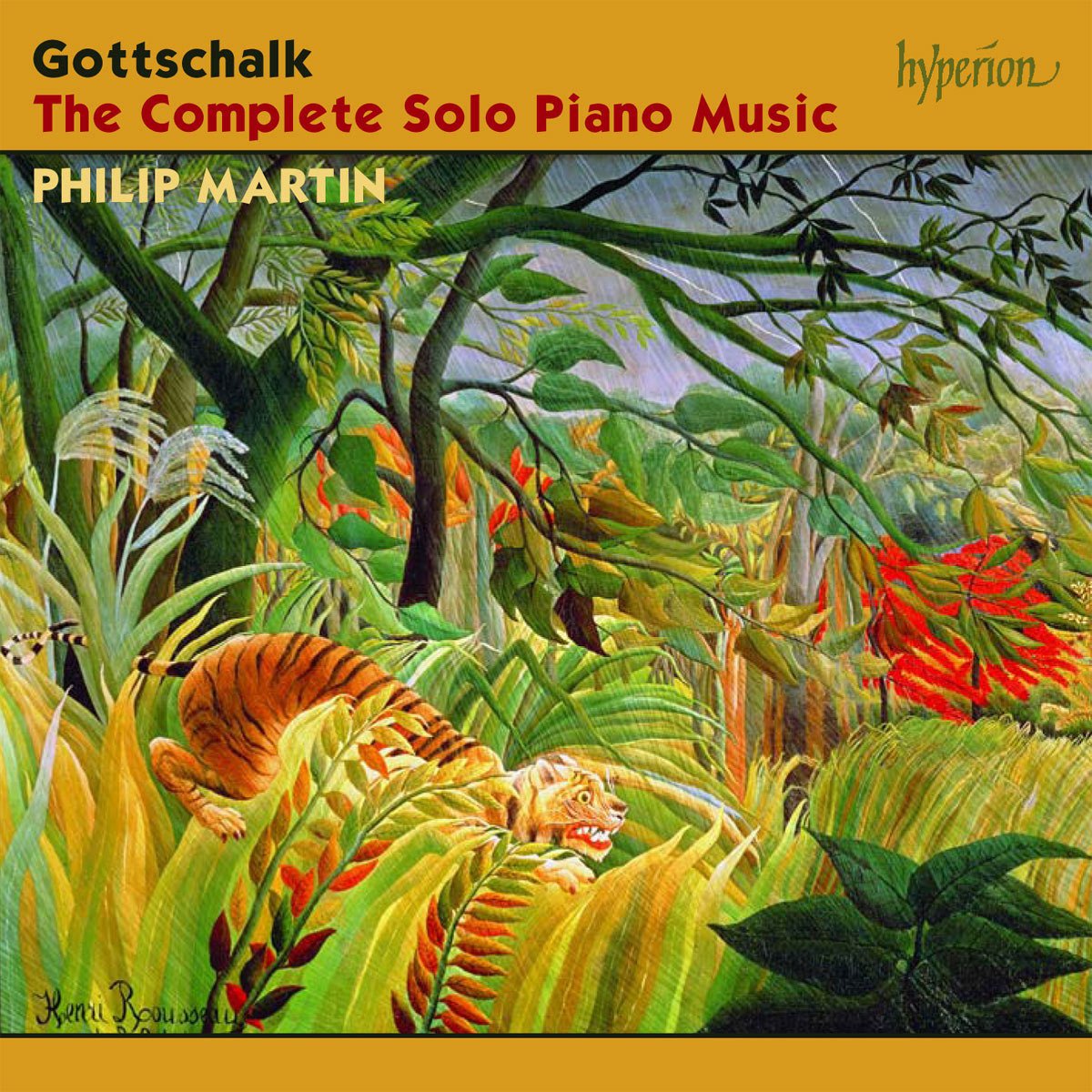 Gottschalk : Les Œuvres pour Piano Solo. Martin cd