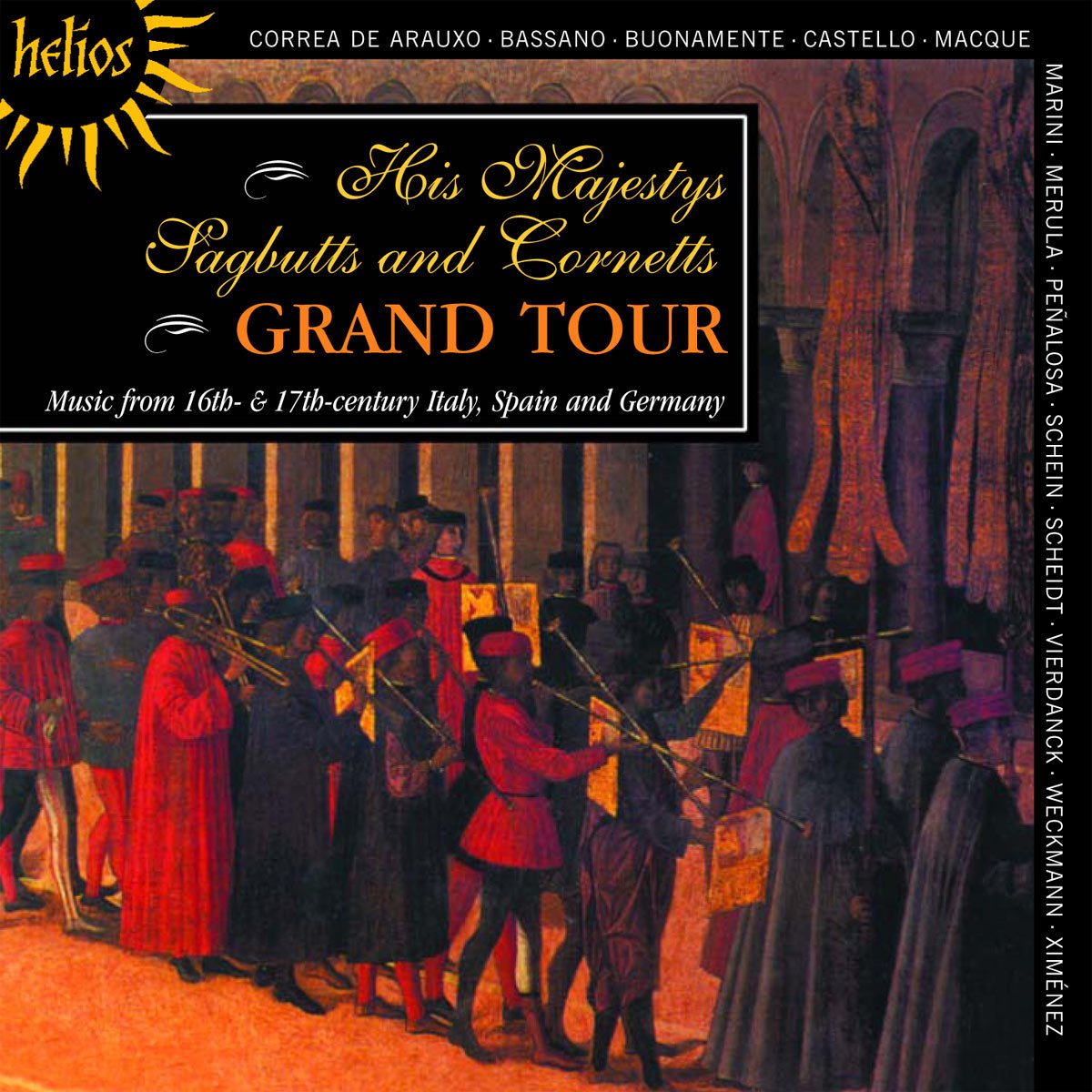 His Majestys Sagbutts and Cornetts Grand Tour Classical