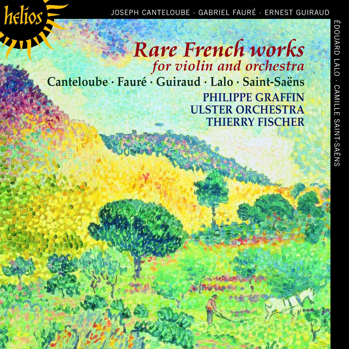 Philippe Graffin, Pièces Françaises Rares pour Violon & Orchestre cd